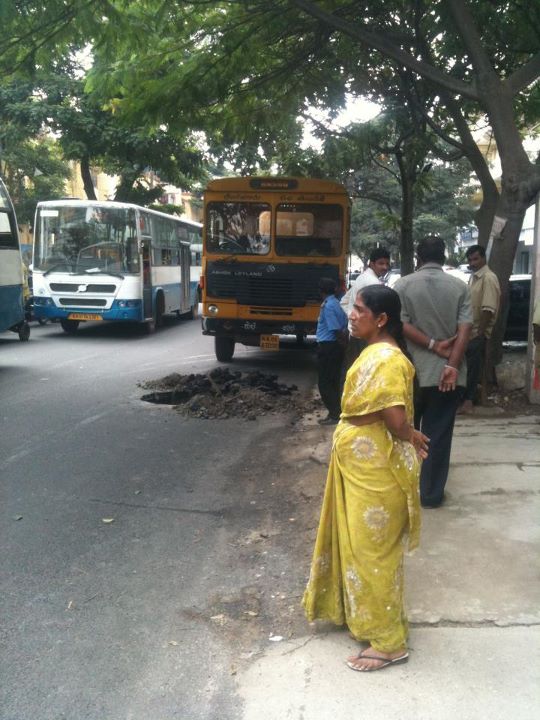 Freshly laid Thimmayya Road dug up in 2 days